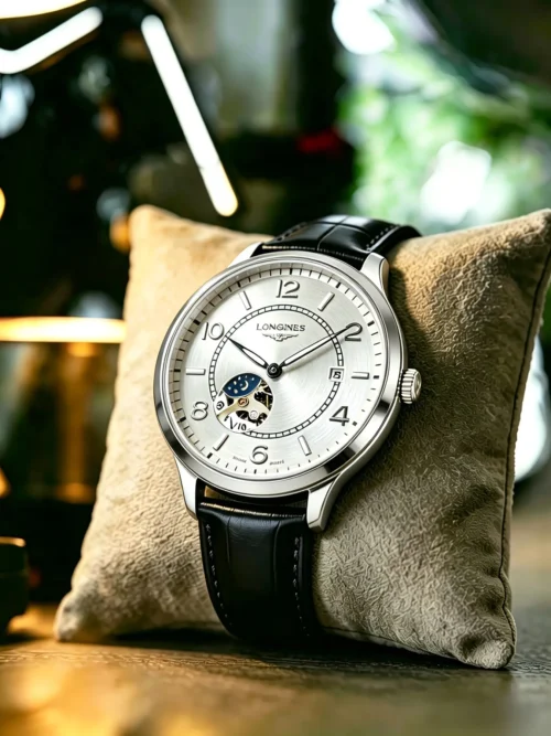 Longines Automatic Watch 41mm Leather Strap
