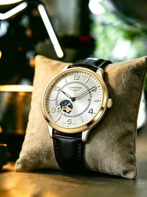 Longines Automatic Watch 41mm Leather Strap