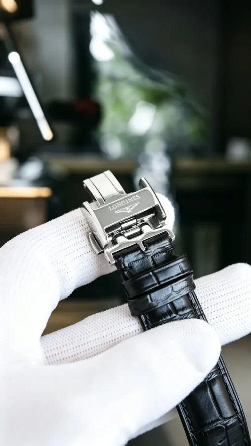 Longines Automatic Watch 41mm Leather Strap