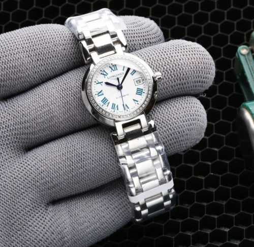 Longines PrimaLuna Women's Diamond-Set Watch