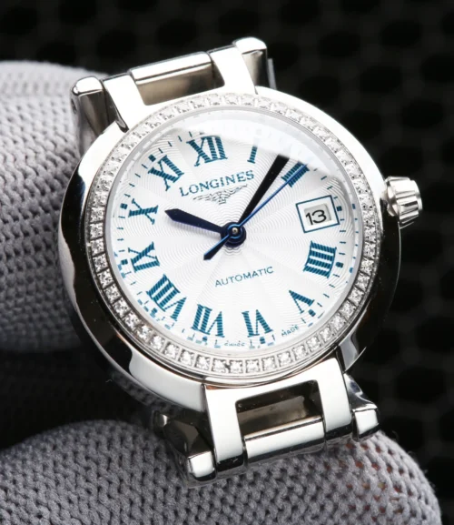 Longines PrimaLuna Women's Diamond-Set Watch