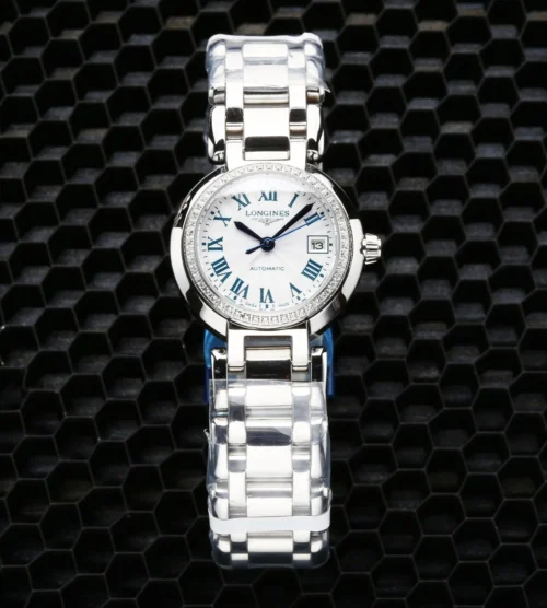 Longines PrimaLuna Women's Diamond-Set Watch