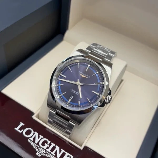 Longines Conquest Blue Dial Watch