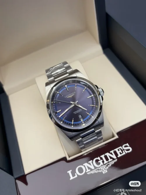 Longines Conquest Blue Dial Watch
