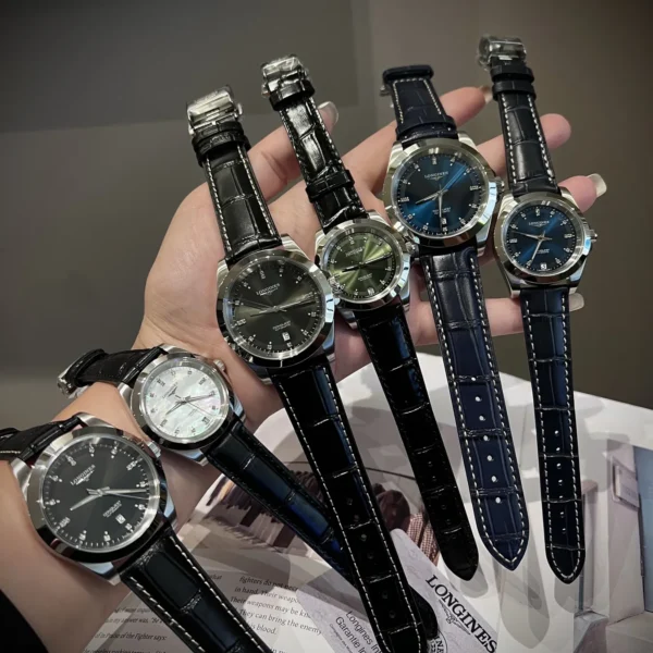 Longines Conquest Couple Luminous Dial Watch 34mm SKU LONGINES0033