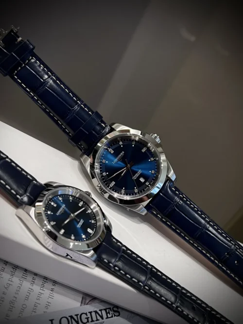 Longines Conquest Couple Luminous Dial Watch 34mm SKU LONGINES0033