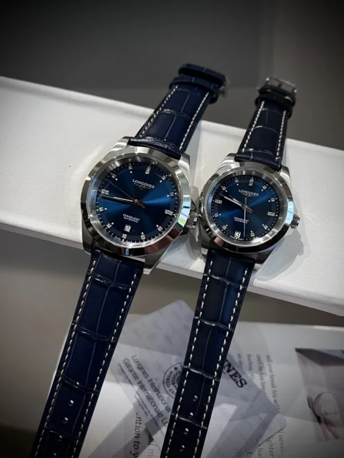 Longines Conquest Couple Luminous Dial Watch 34mm SKU LONGINES0033