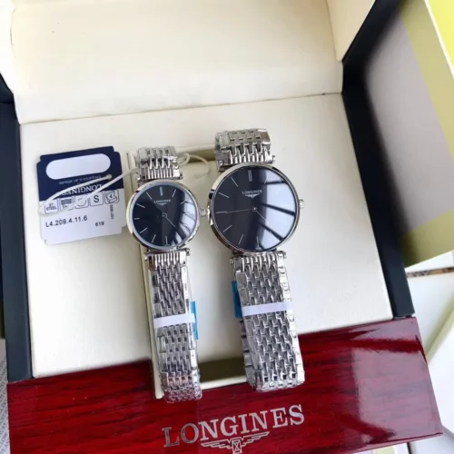 Longines La Grande Classique Couple Slim Case Quartz Watch 24mm