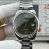 Longines Master Collection Green Dial Watch 40mm Vintage Style