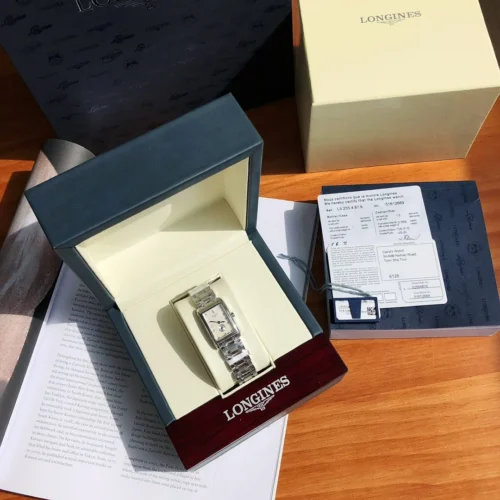 Longines DolceVita Women's Diamond-Set Quartz Watch 32mm SKU LONGINES0087