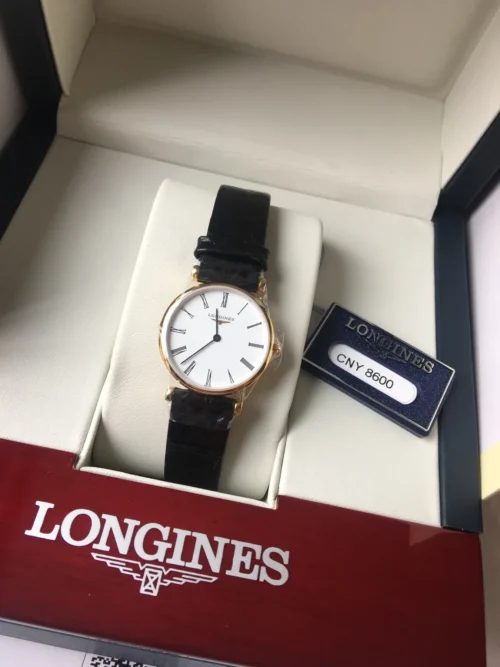 Longines La Grande Classique Women's Quartz Watch 24mm Leather Strap SKU LONGINES0095