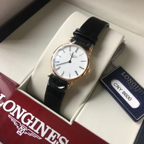 Longines La Grande Classique Women's Quartz Watch 24mm Leather Strap SKU LONGINES0095