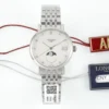 Longines Moonphase Watch 30mm Mother-of-Pearl Dial