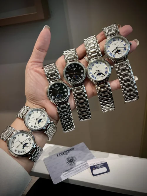 Longines PrimaLuna Quartz Watch 34mm