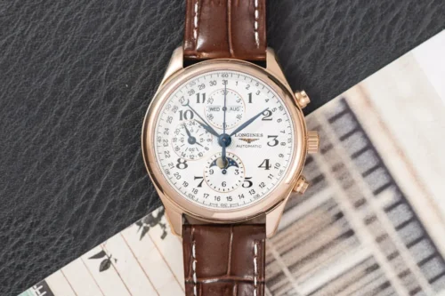 Longines Master Collection Men's Moonphase Automatic Watch 42mm