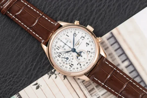 Longines Master Collection Men's Moonphase Automatic Watch 42mm