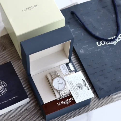 Longines Elegant Collection Men's Slim Case Quartz Watch