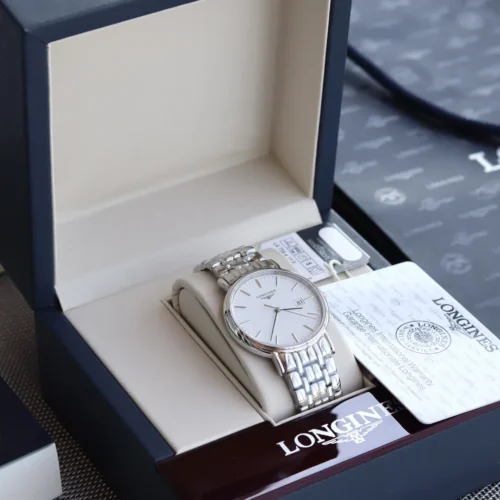 Longines Elegant Collection Men's Slim Case Quartz Watch
