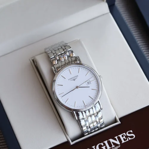Longines Elegant Collection Men's Slim Case Quartz Watch