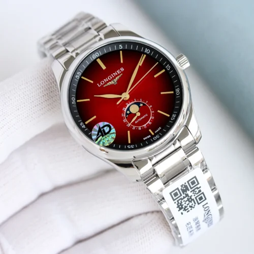 Longines Master Collection Moonphase Watch 42mm Skeleton