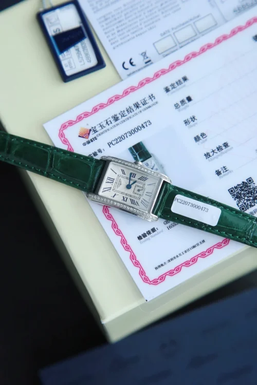 Longines DolceVita Diamond-Set Watch Leather Strap SKU LONGINES0209