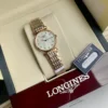 Longines La Grande Classique Women's Diamond-Set Quartz Watch 24mm Slim Case