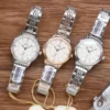 Omega Diamond-Set Quartz Watch 36mm Stainless Steel Bracelet