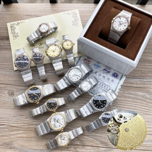 Omega Constellation Double Eagle Couple Automatic Watch SKU OMEGA0005