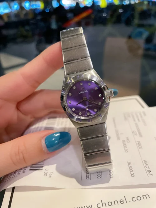 Omega Constellation Roman Numeral Dial Watch