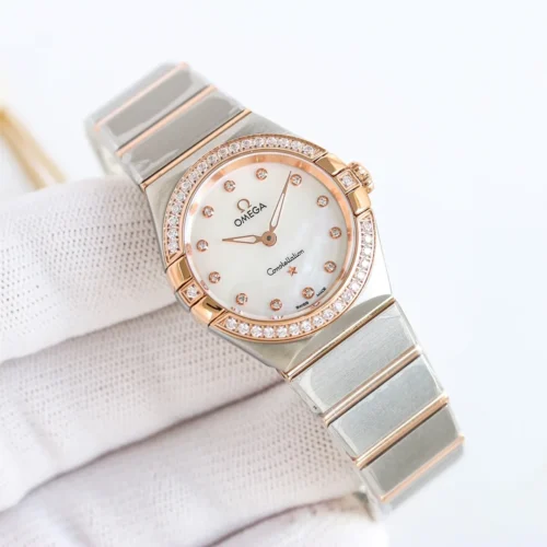 Omega Constellation Quartz Watch 28mm SKU OMEGA0015