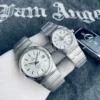 Omega Constellation Double Eagle Couple Automatic Watch 40mm Stainless Steel Bracelet