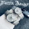 Omega Constellation Double Eagle Couple Automatic Watch 40mm Stainless Steel Bracelet