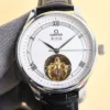 Omega Men's Automatic Watch Leather Strap SKU OMEGA0021