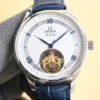 Omega Men's Automatic Watch Leather Strap SKU OMEGA0021