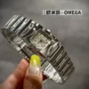 Omega Constellation Diamond-Set Watch Square Case