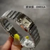 Omega Constellation Diamond-Set Watch Square Case