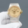 Omega Constellation Double Eagle Watch 38mm Stainless Steel Bracelet