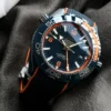 Omega Seamaster Blue Dial Watch Luminous Dial