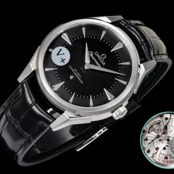 OMEGA0117-01 Omega Constellation Watch 39.4mm Leather Strap