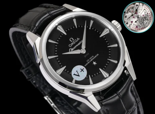 Omega Constellation Watch 39.4mm Leather Strap