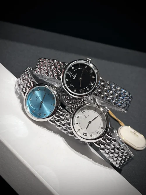 Omega Women's Quartz Watch Ceramic Bracelet