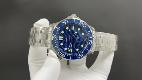 Omega Seamaster 300 Blue Dial Watch 42mm