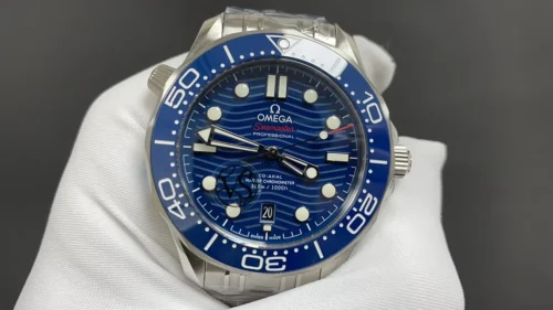 Omega Seamaster 300 Blue Dial Watch 42mm