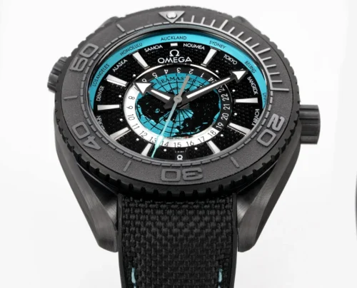 Omega Seamaster Planet Ocean Watch World Time