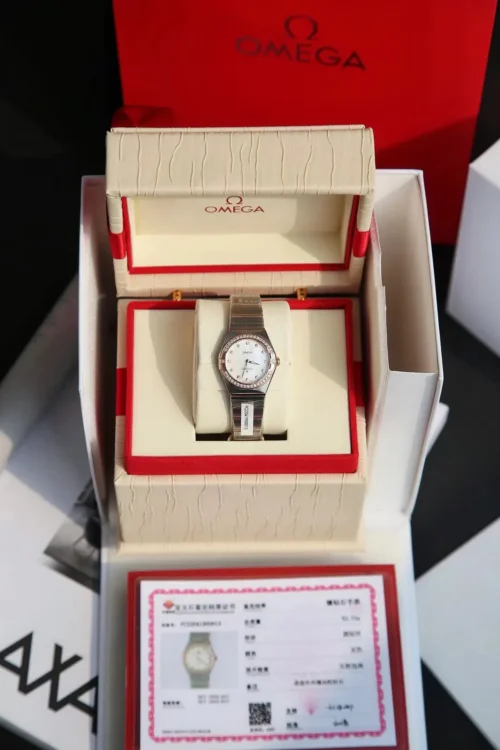 Omega Constellation Diamond-Set Watch SKU OMEGA0153