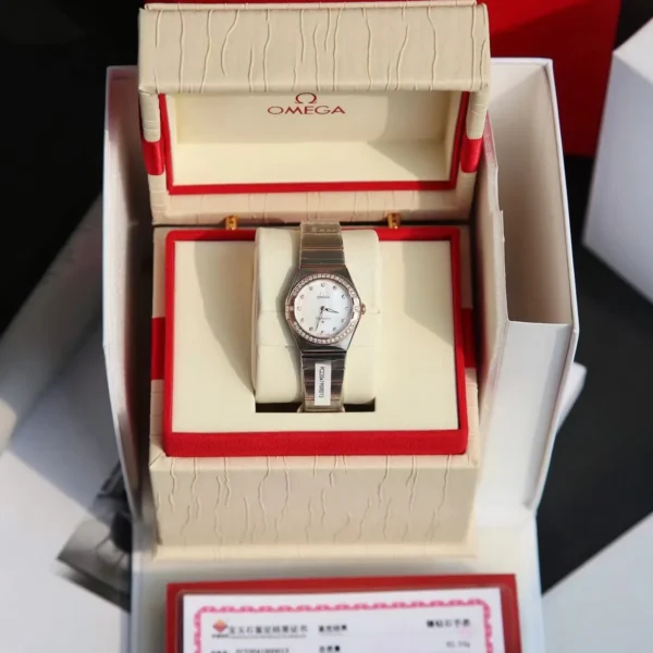 OMEGA0153-01 Omega Constellation Diamond-Set Watch SKU OMEGA0153