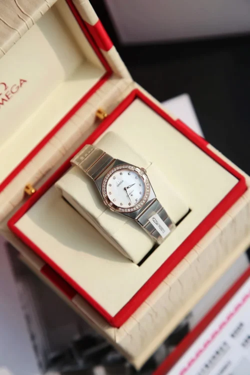 Omega Constellation Diamond-Set Watch SKU OMEGA0153