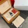Omega De Ville Black Dial Watch 41mm Vintage Style
