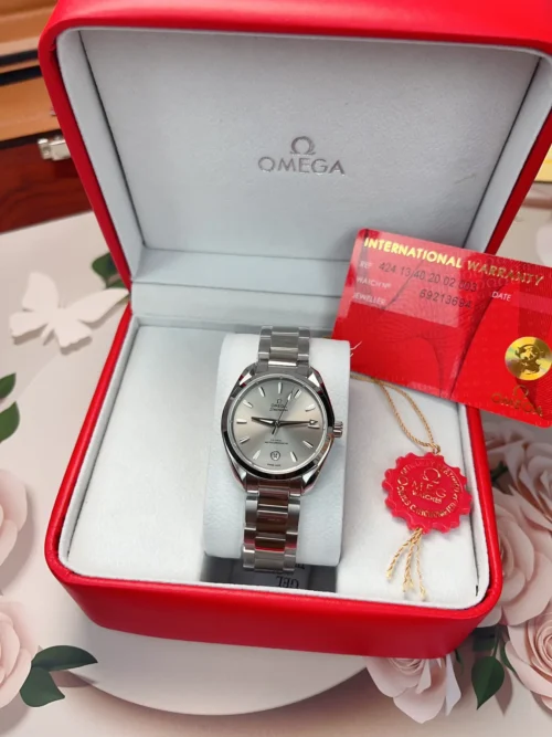 Omega Seamaster Aqua Terra Women's Quartz Watch 34mm