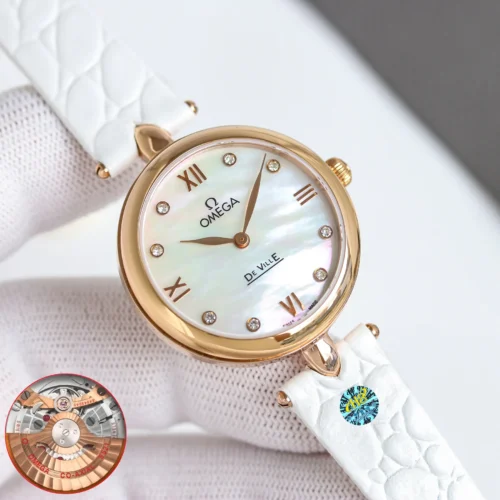 Omega Women's Rose Gold-Tone Watch 32mm